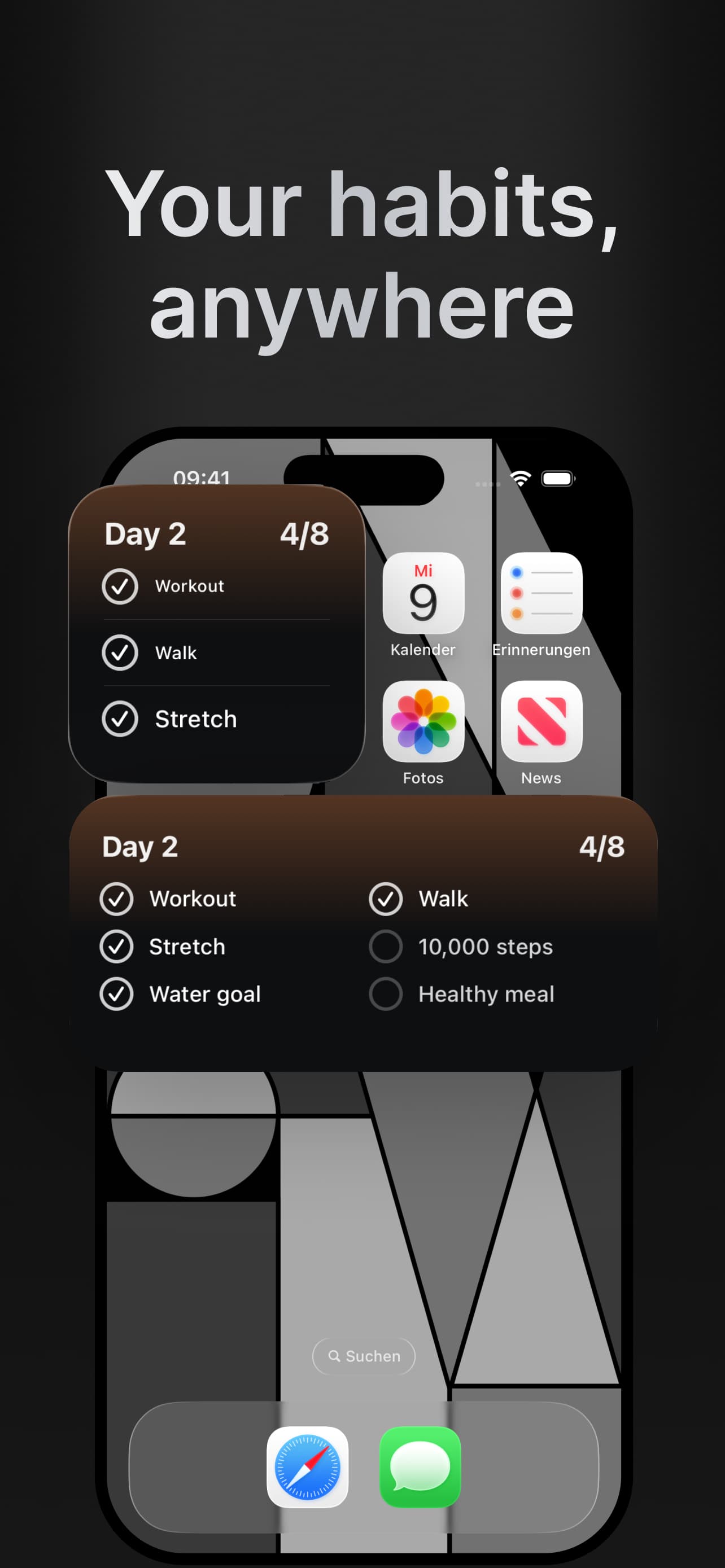 BetterSelf app mockup 5