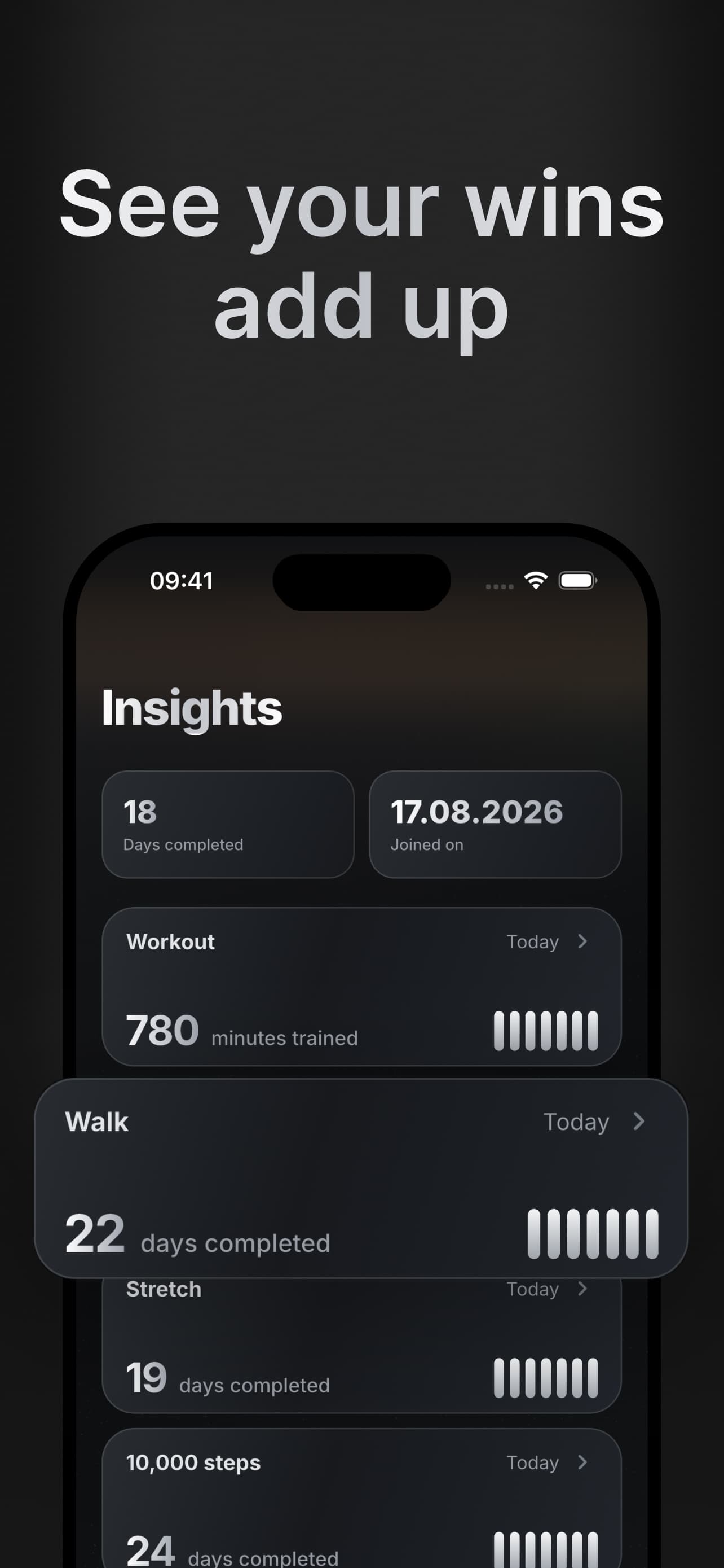 BetterSelf app mockup 8